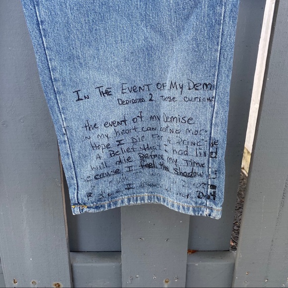 Tucpac pants in the event of my demise jeans - Picture 3 of 8